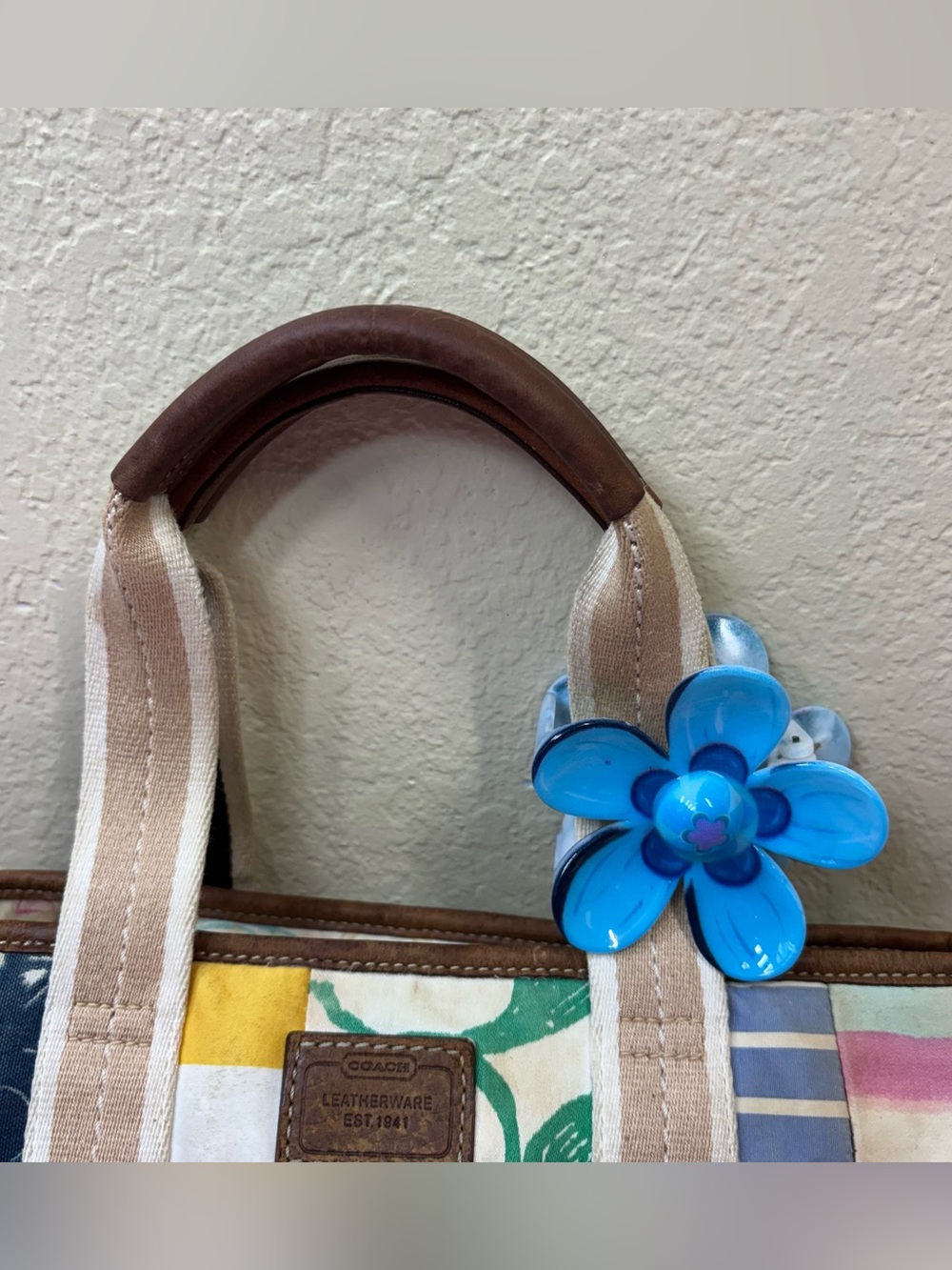 Coach patchwork tote bag - Picture 2 of 9